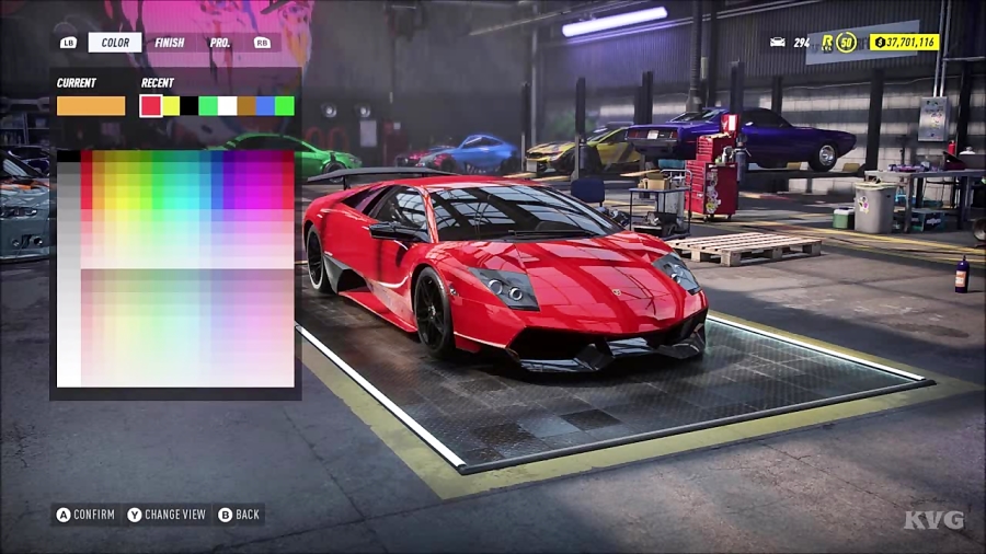 Need for Speed Heat - Lamborghini Murcielago SV 2010 - Customize | Tuning Car HD