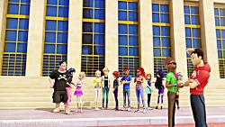 انیمیشن لیدی باگ ، مرینت در پا...