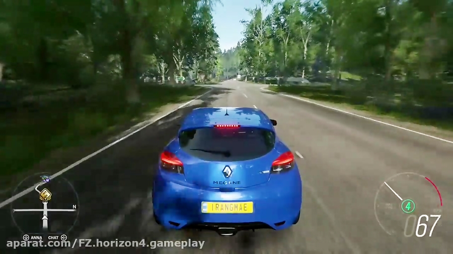 بازی جذاب Forza Horizon 4 با ماشین  رنو مگان
