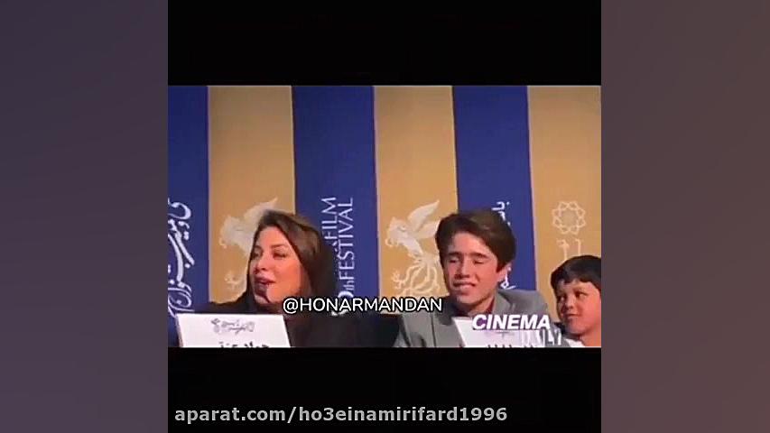 حرف های طناز طباطبایی در معرفی فیلم خورشید زمان58ثانیه