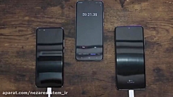 تست شارژ Huawei P40 Pro و  Galaxy S20 Ultra