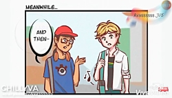 قسمت اول کمیک . مرینت عکس جذاب...