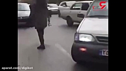 دختر بی ام دبلیو سوار تهرانی د...