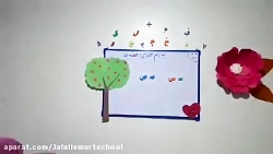 آموزش نشانه صاد فارسی اول دبستان