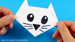 کلیپ آموزش ساخت کاردستی گربه ک...