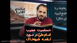 حساسیت (ع) درباره لقمه شبهه نا...