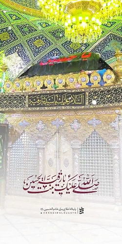 استوری میلاد حضرت رقیه سلام ال...