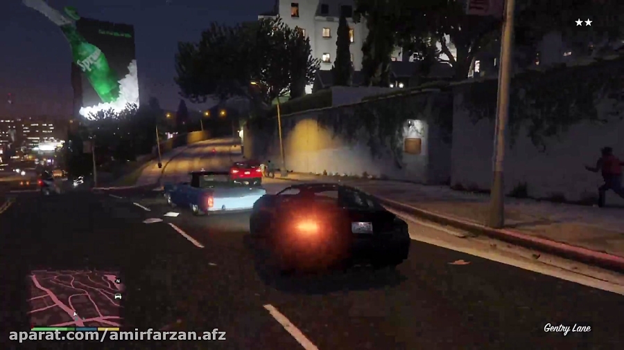 گیمپلی GTA V :بیبی درایور در جی تی ای