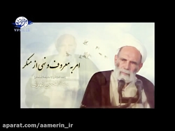 سخنان ارزشمند آیت الله العظمی حاج آقا مجتبی تهرانی درباره امر به معروف- بخش 4
