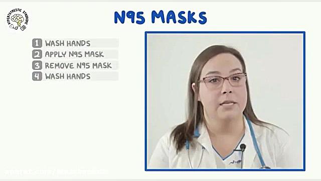 نکات مهم ماسک n95 اصلاح طرح لبخند