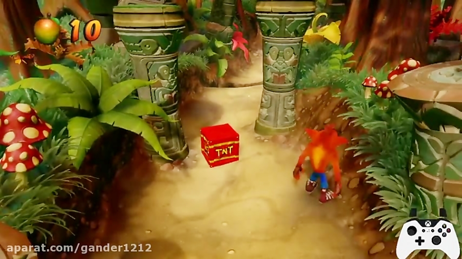 گیمپلی بازی کِرَش بندیکوت  Crash Bandicoot