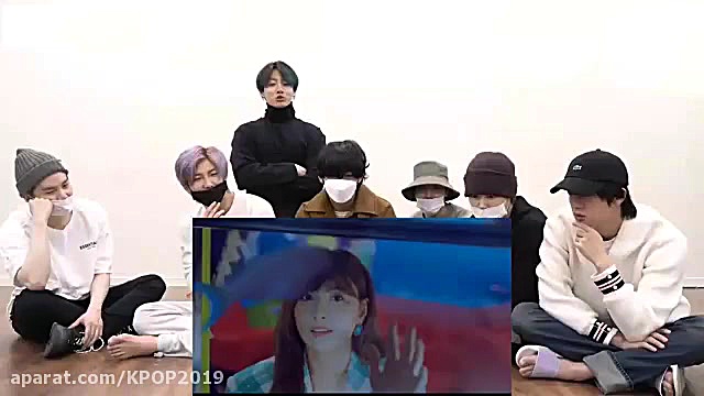 ریکشن بی تی اس به موزیک ویدیو Dumhdurum ای پینک bts apink لیزر موهای زائد