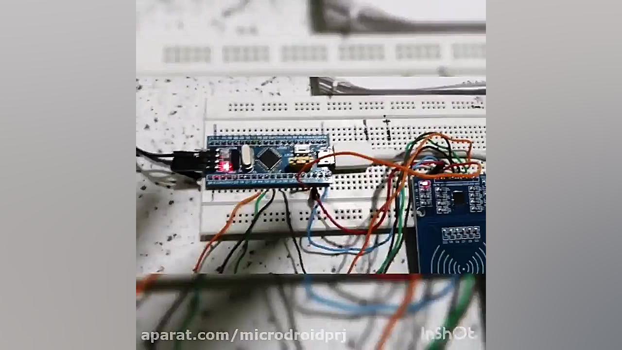 خواندن و نوشتن روی کارت rfid توسط قابلیت CDC میکرو stm32 بلیچینگ