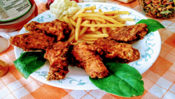 آموزش پخت بال مرغ و جوجه سوخار...