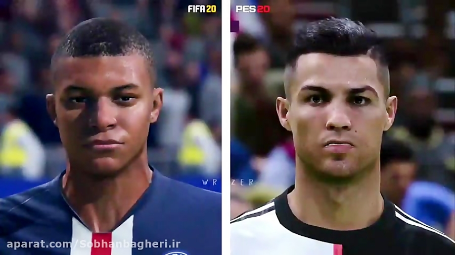 مقایسه گرافیکی PES 20 با FIFA 20 (کدوم بهتره)