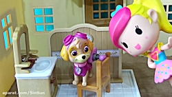 لگو و عروسک سگهای نگهبان