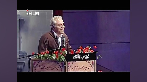 معرفی فرهاد مدیری توسط مهران مدیری در جشنواره فیلم فجر زمان29ثانیه