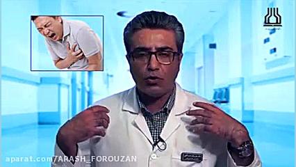 نحوه برخورد با درد قفسه سینه لیزر صورت