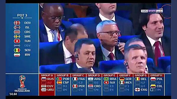ویدیوی کامل مراسم قرعه کشی جام جهانی 2018 روسیه زمان1614ثانیه