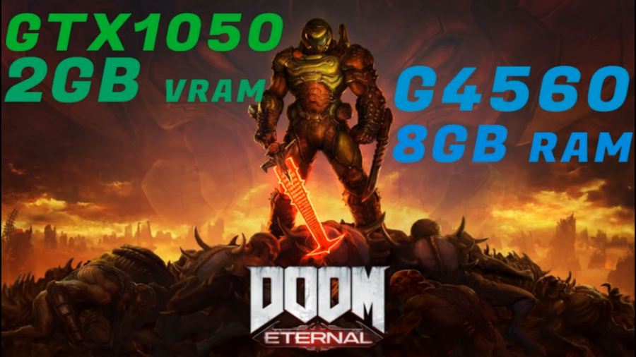گیم پلی بازی دوم ایترنال - تست فریم Doom ETERNAL
