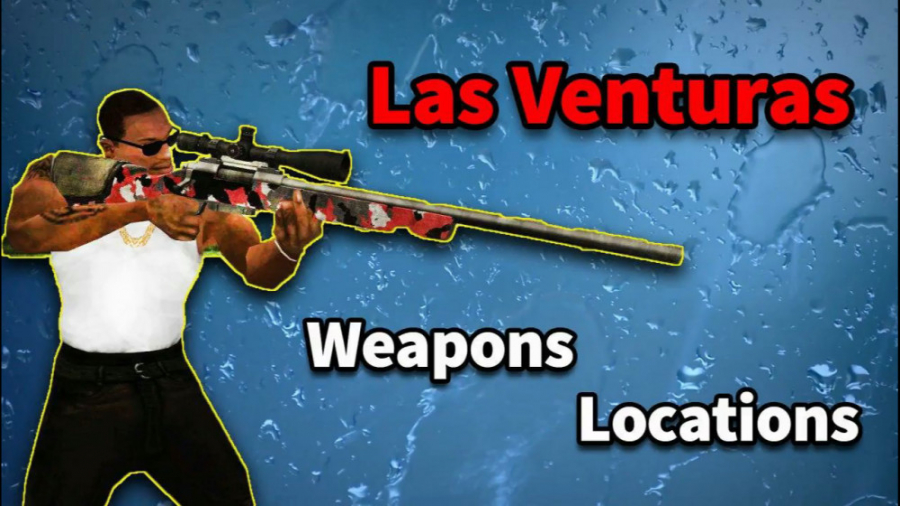 مکان اسلحه های شهر سوم - GTA San Andreas