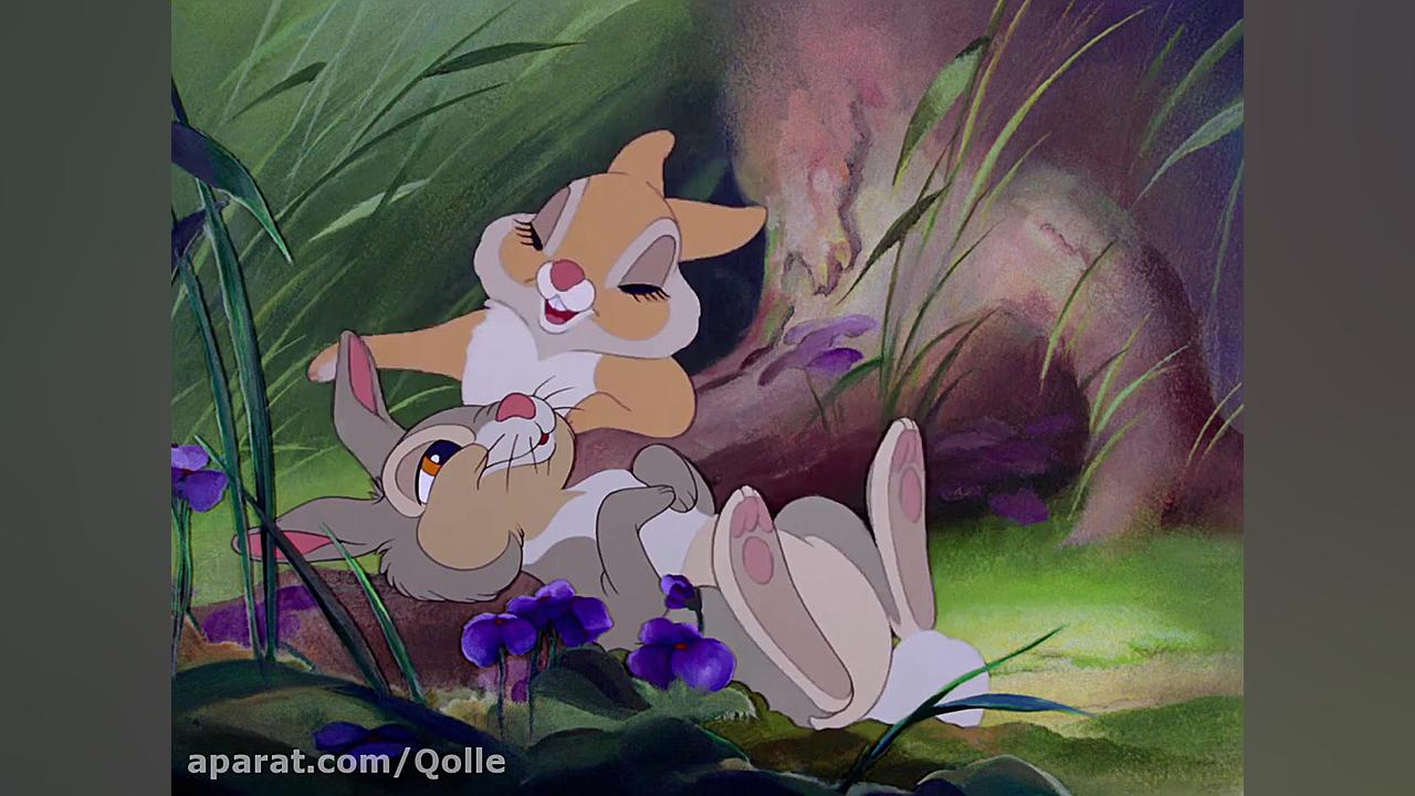 انیمیشن بامبی Bambi 1942 دوبله فارسی زمان4190ثانیه