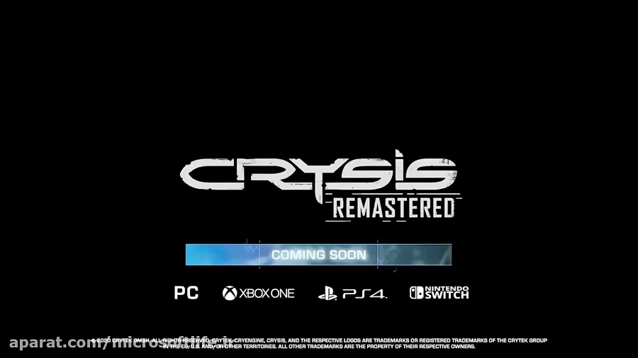 تریلر رونمایی از بازی Crysis Remastered
