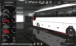 فیلم تست مد اتوبوس تمسا سفیر برای بازی یورو تراک 2