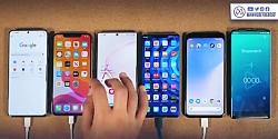 Samsung S20 Ultra vs iPhone 11 Pro Max / Note 10 Plus / Huawei Mate 30 Pro Batte