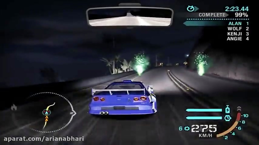 فینال بازی Need For Speed Carbon