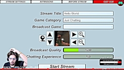 پارت 1 استریم Streamer Daily آ...