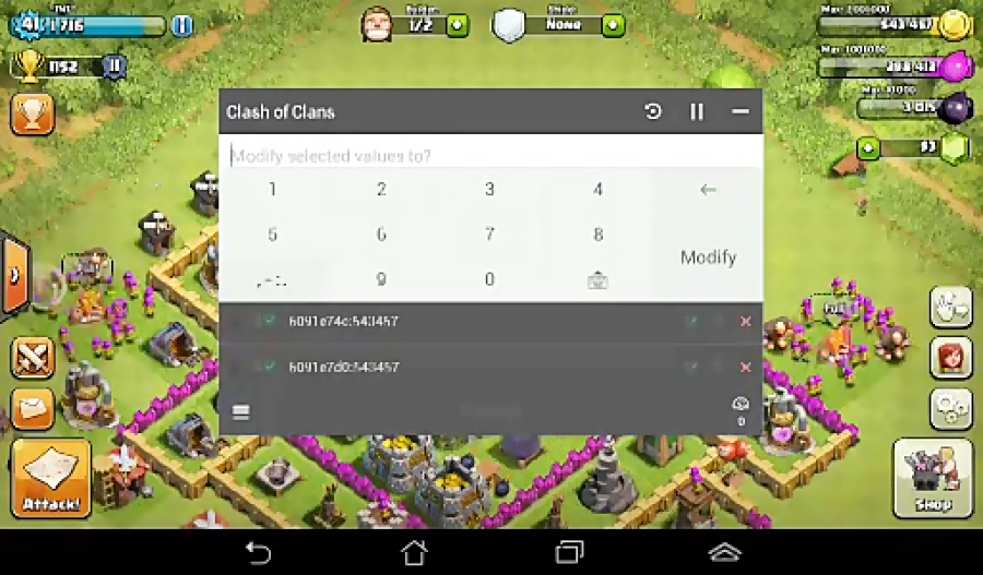 hack clash of clans by game ha...