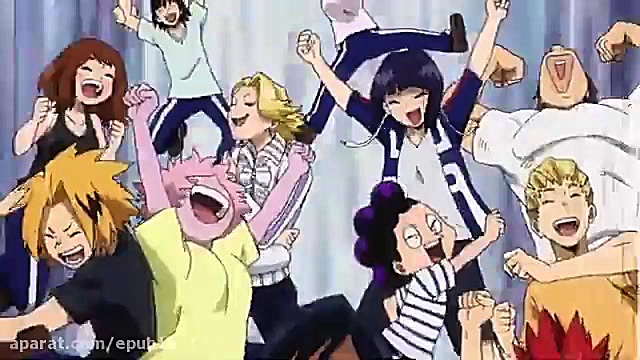 ویدیو -تریلر انیمه my hero academia- heroes rising 2020 زمان105ثانیه
