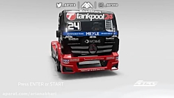 گیم پلی مسابقه تریلی  FIA EUROPEAN TRUCK RACING