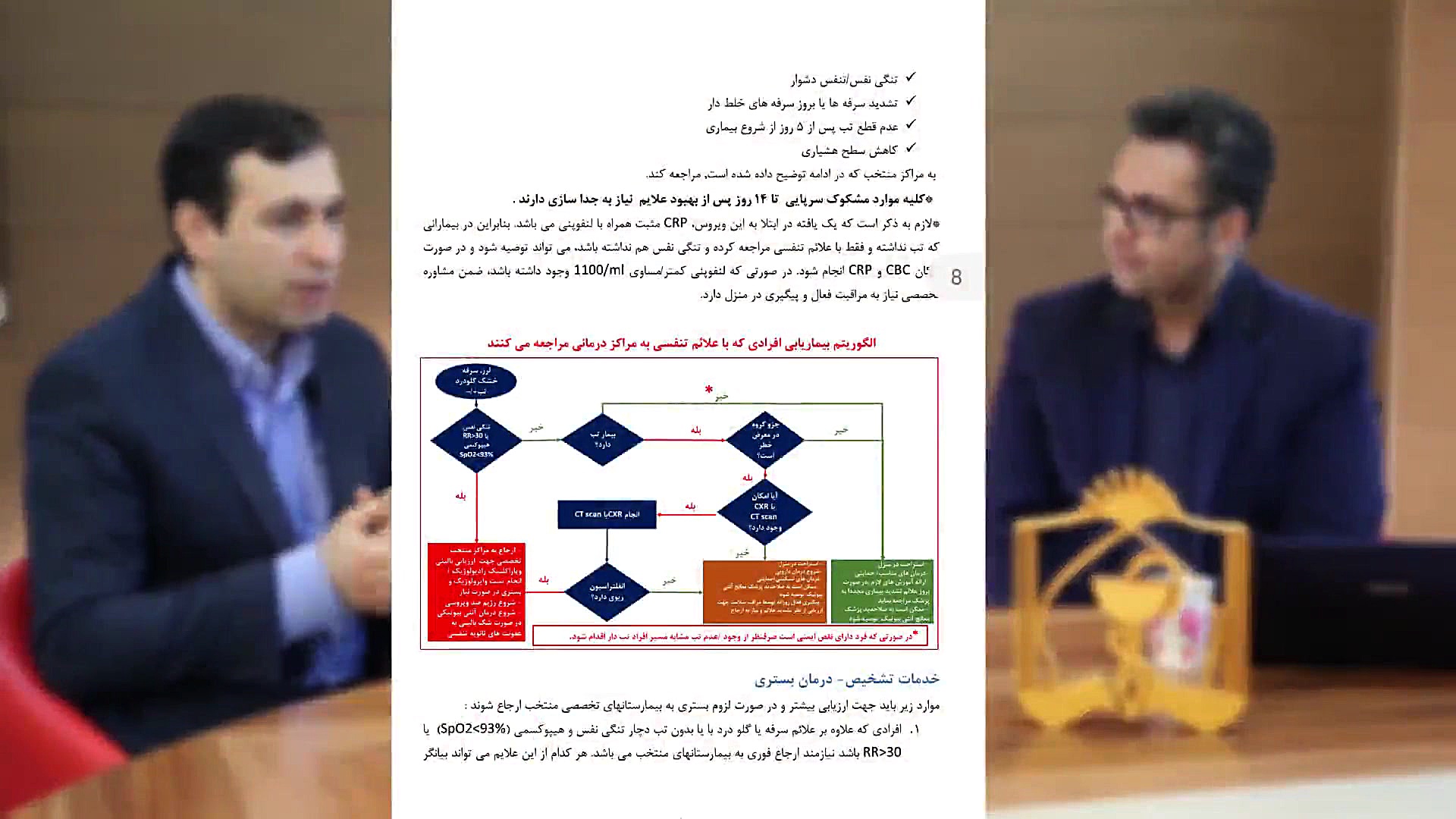 مدیریت و تریاژ اولیه COVID-19 در اورژانس ( دکتر حبیب زاده،دکتر فروغیان) منافذ باز پوست