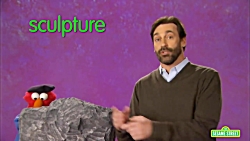 Sesame Street_ Sculpture with...