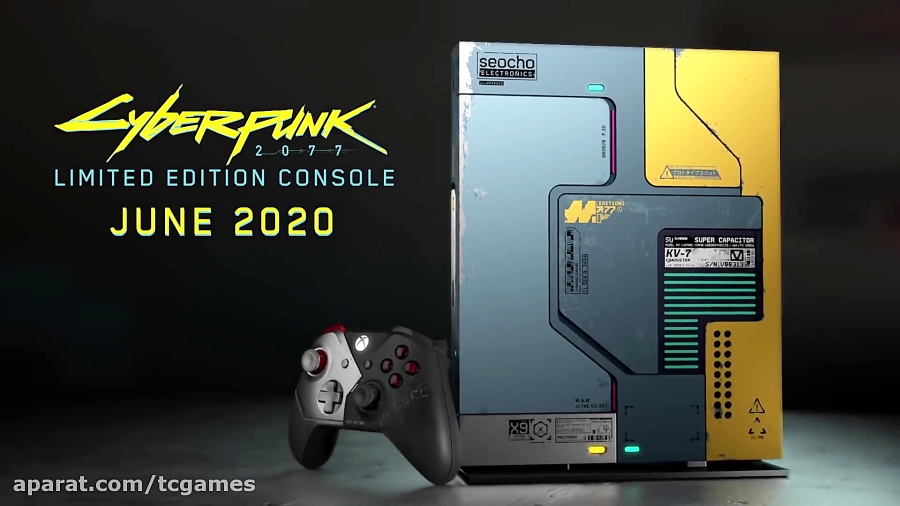 عرضه کنسول XBOX ONE با طرح بازی Cyberpunk 2077 | تی سی گیمز