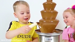 گبی و الکس : مراحل چالش شکلاتی