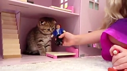 بازی دیانا و روما... گربه کوچو...