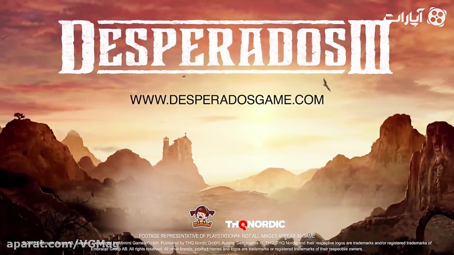 تریلر گیم پلی بازی Desperados III - وی جی مگ