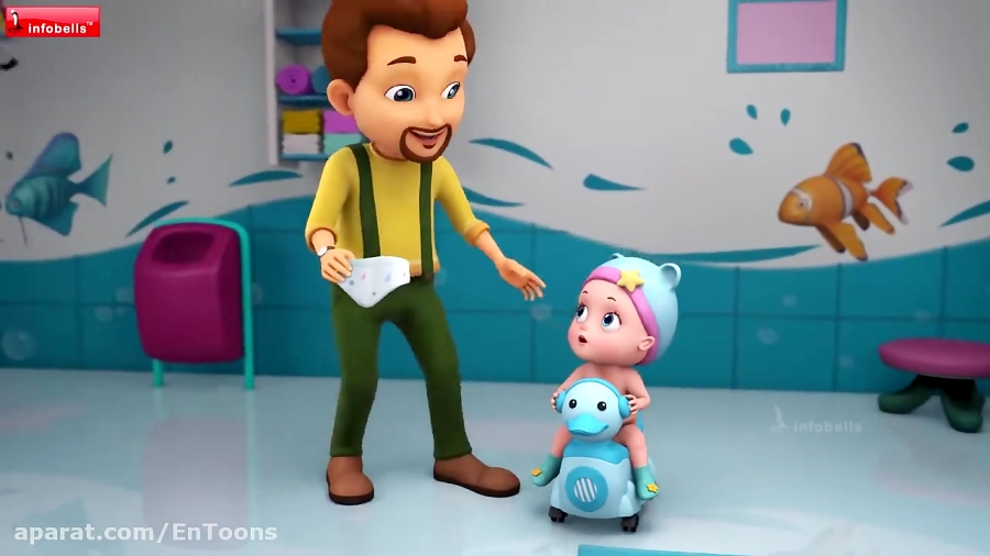 کارتون زبان انگلیسی It's Potty Time