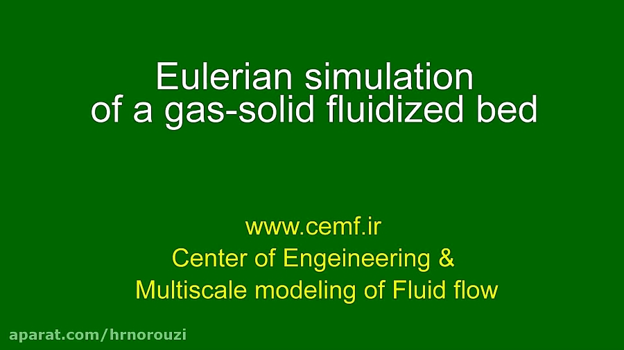 CFD Simulation Of A Fluidized Bed