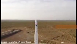 لحظه پرتاب ماهواره نور