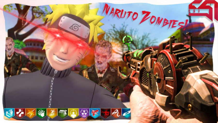 فول ایستراگ مپ کاستوم Naruto - Black ops 3