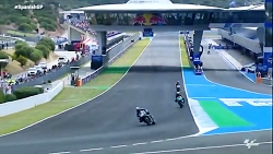 5 صحنه برتر از مسابقات موتورسو...