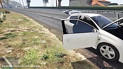 حس رانندگی با پژو 206 در GTA5