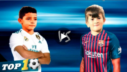 مقایسه استعداد پسر کریستیانو ر...