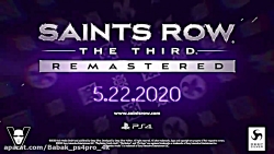 SAINTS ROW 3 Remastered Trailer (2020) ps4