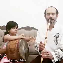 تنبک زدن این دختر تو فضای مجاز...