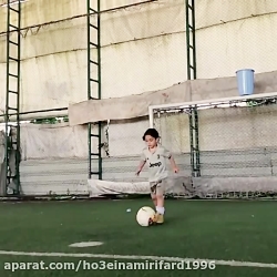 چالش باحال انداختن توپ در سطل...